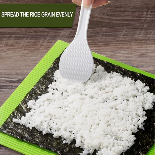 Shofilt Premium Silicone Sushi Making Kit - Rolling Mat for Beginners and Kids, 8.6 x 7.8 Inch - Image 3