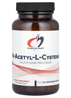 designs for health N-Acetyl-L-Cysteine 120 Vegetarian Capsules 