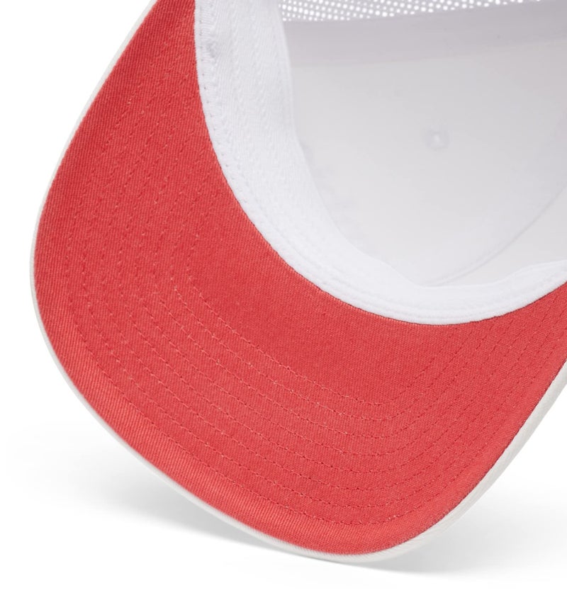 Columbia قبعة كولومبيا الشبكية للجنسين، بيضاء، زرقاء زاهية، علم الولايات المتحدة، كبيرة/كبيرة جداً - Image 3