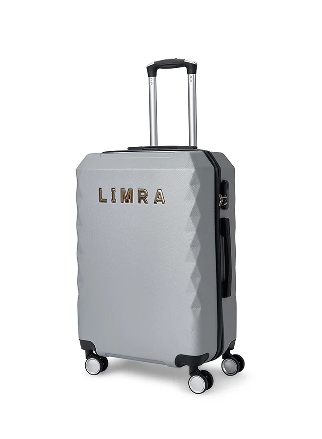Limra A travel bag set consisting of 3 luggage bags silver/black