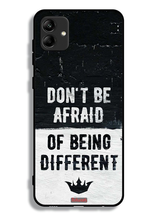 Tolwak Samsung Galaxy A04e Protective Case Cover Do Not Be Afraid Of Being Different - Image 1