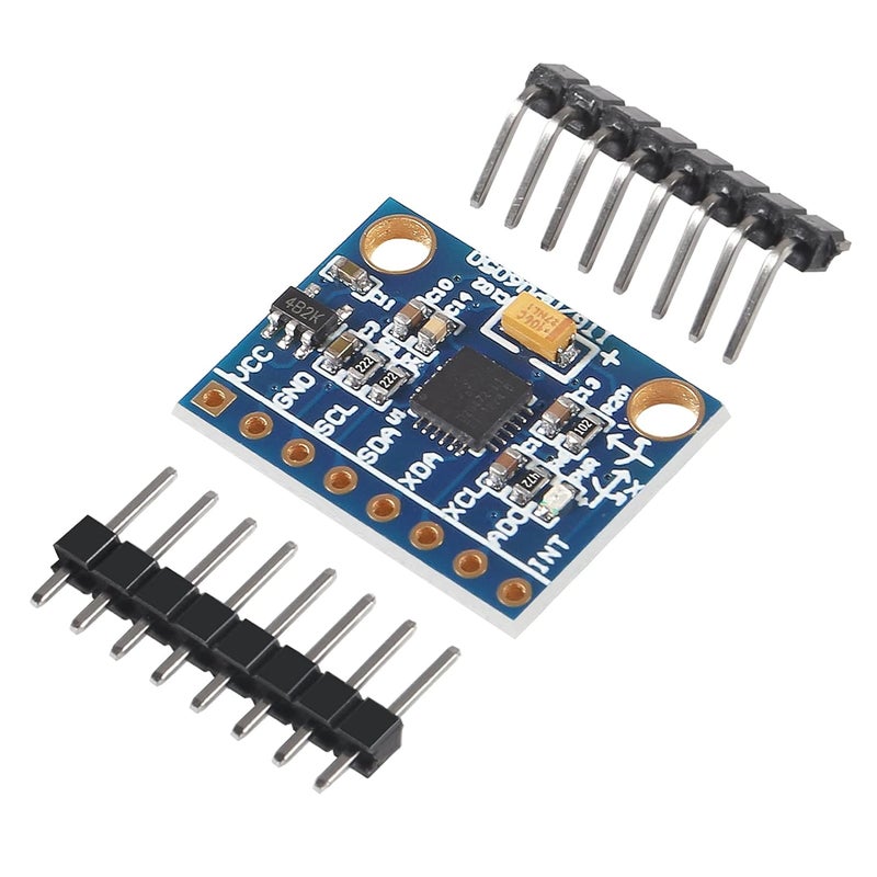 ACEIRMC 10pcs GY-521 MPU-6050 MPU6050 3 Axis Accelerometer Gyroscope Module 6 DOF 6-axis Accelerometer Gyroscope Sensor Module 16 Bit AD Converter Data Output IIC I2C for Arduino - Image 3