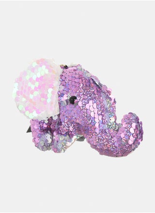 A medallion in the shape of an elephant with sequins - pzsku/ZF0257FFDE91810C75BCFZ/45/_/1737460354/687c0ad4-d4e2-431e-b554-7e2c0fa4b352