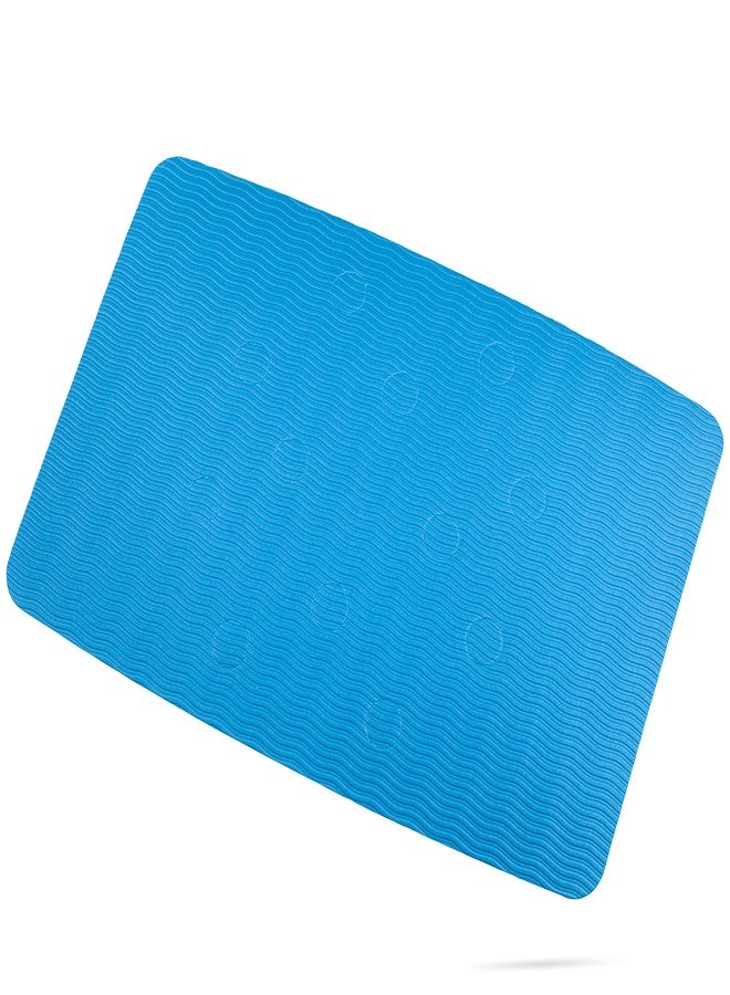 MINIVON Narrow Shower Bench Cushion -Waterproof Non Slip Soft Pad for Bath Chair Stool, Stickable Padded Shower Seat, Bathroom Bathtub Mat Dry Quickly - Image 1