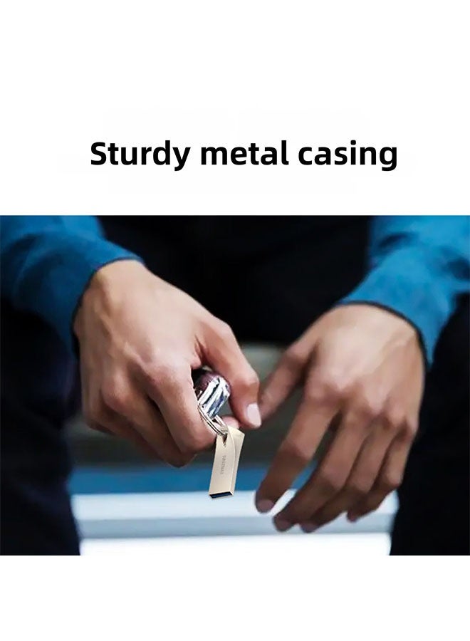 Samsung 128GB USB 3.0 High-Speed Read/Write Flash Drive Metal Housing Waterproof Multi-Device Compatible Data Storage - Image 5