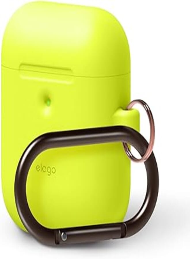 جراب Elago (متوافق مع AirPods 1 و 2) أصفر نيون - result.feed.gl_electronics-size