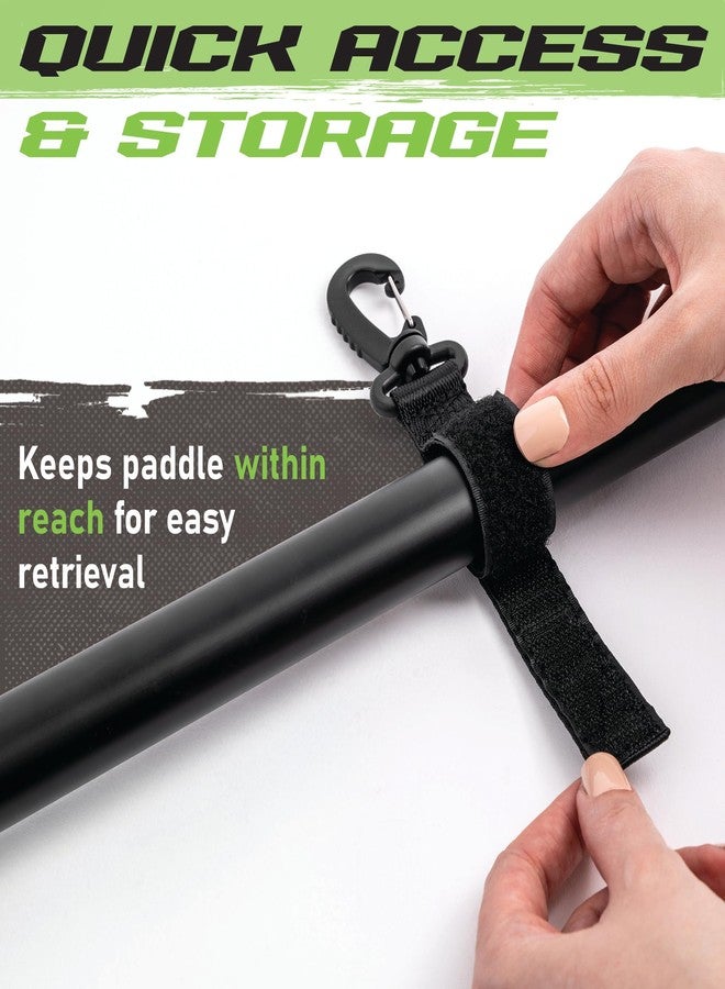 Gradient Fitness 4 Pieces Kayak Paddle Clip, Sup Paddleboard Keeper Paddle Clip Paddle Holder (Black) - Image 5
