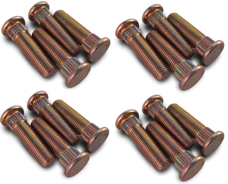 Muzzys (Set of Sixteen) 7517871 Wheel Studs FITS: 2002-2025 Polaris Front RZR Ranger Sportsman ACE XP XP4 Crew Trail 570 800 900 3/8" x 24 Thread x 1.75" Long - Image 1