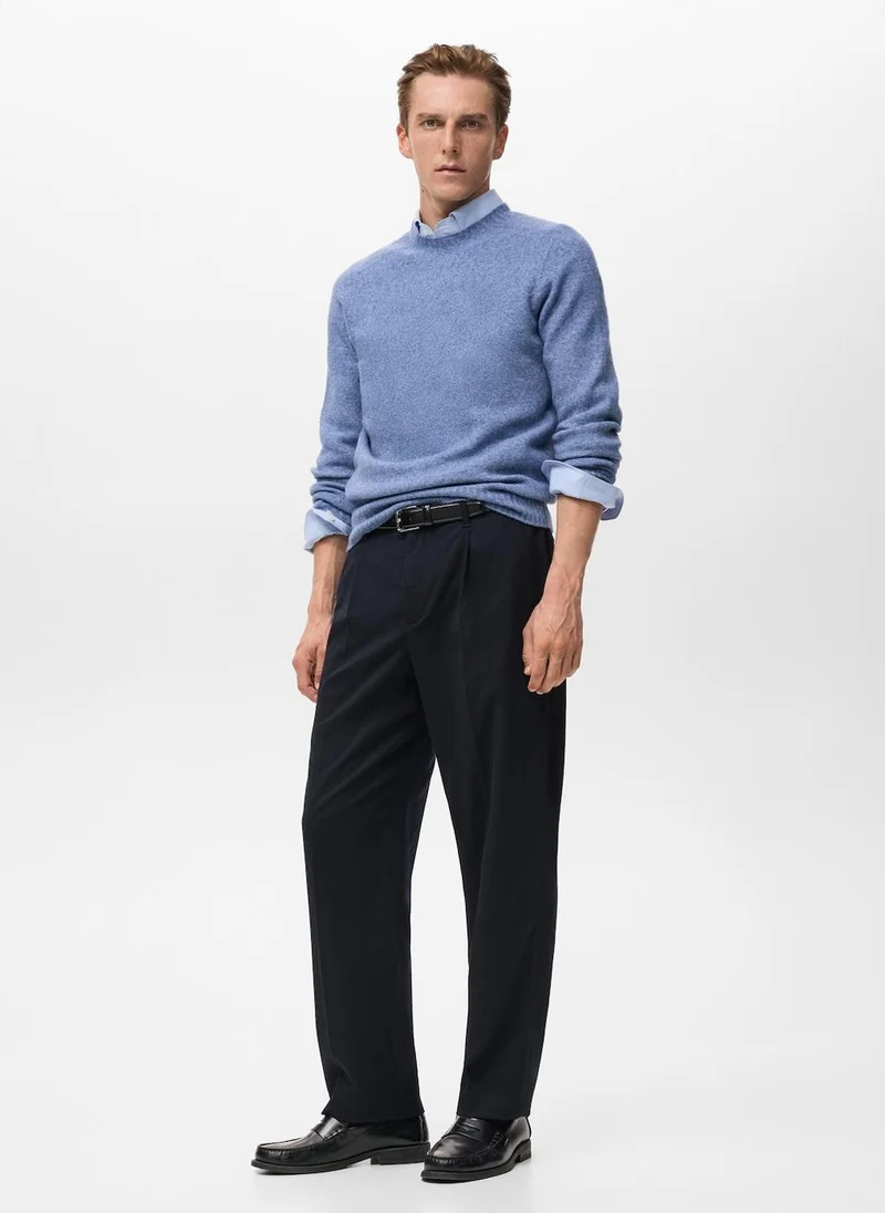 مانجو مان كنزة صوفية محبوكة