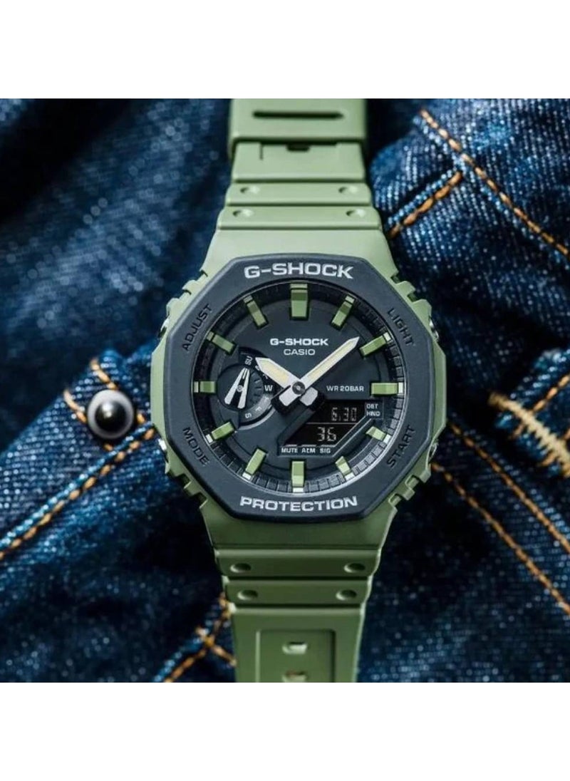G-SHOCK Analog-Digital Resin Band Watch GA-2110SU-3ADR  - Image 2