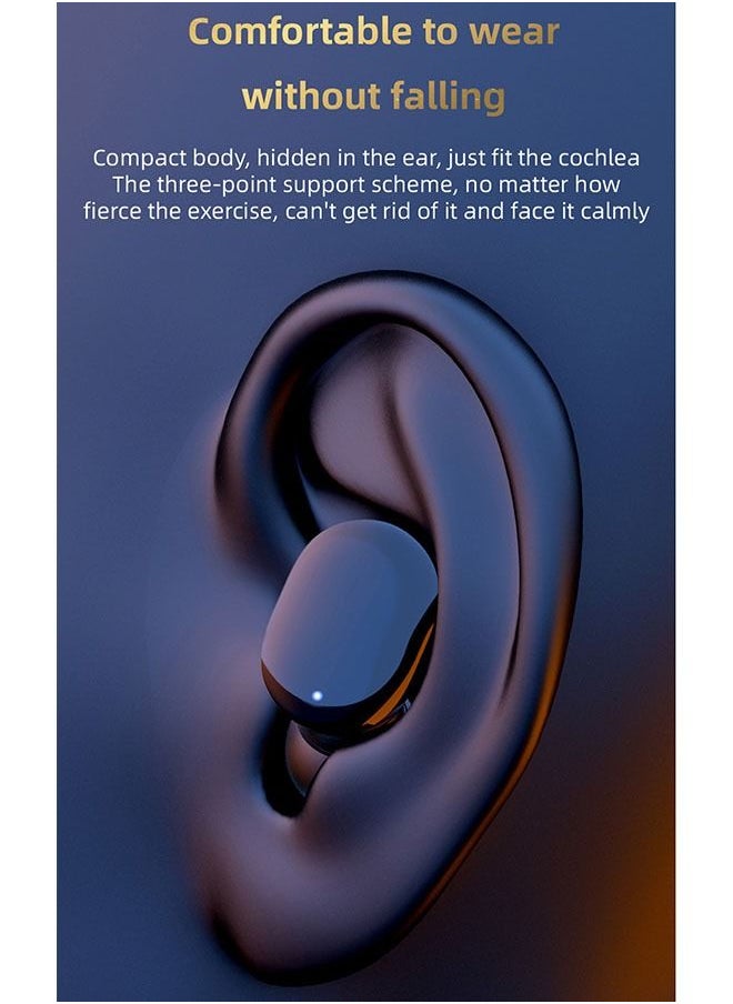 ZCM-HAPPY TWS Wireless Headphones Bluetooth 5.0 Dual Stereo Bass Touch Control Life Waterproof  - Image 3