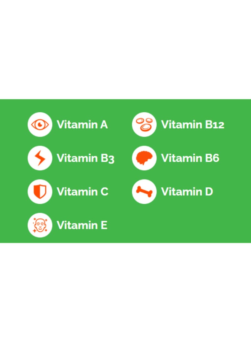 Haliborange Kids Multivitamins 30 Orange Gummies - Image 2