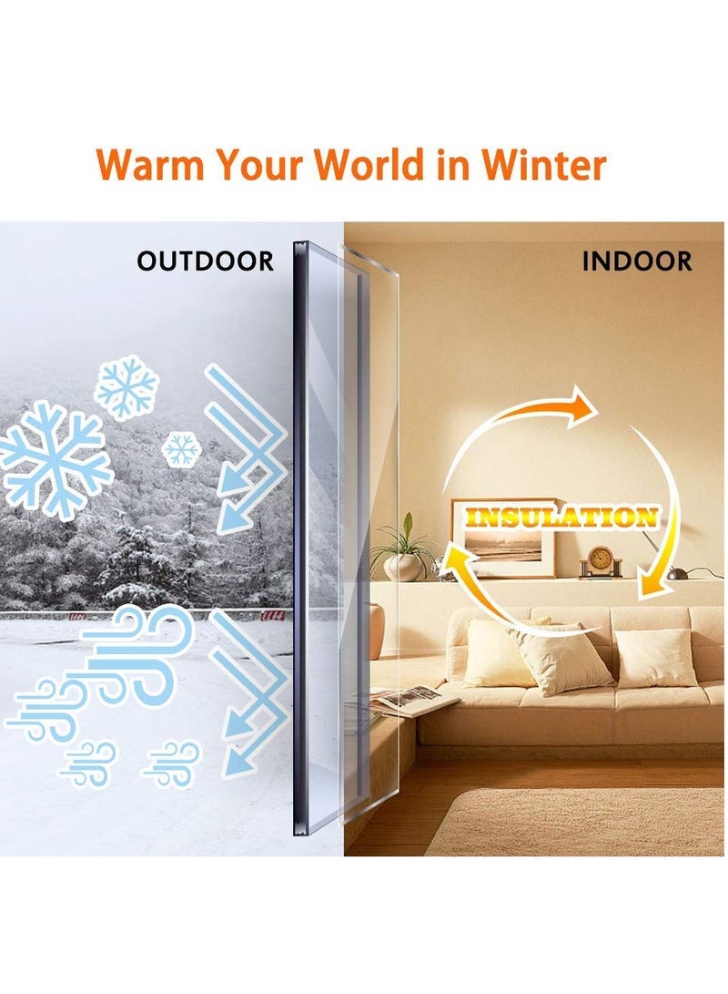 KASTWAVE Insulated Door Curtain, Magnetic Screen Door, Curtain Automatic Closing Fly Insect Bug, for Patio, Kitchen, Bedroom, Air Conditioner Room(36 x 82 inch, Grey) - Image 2