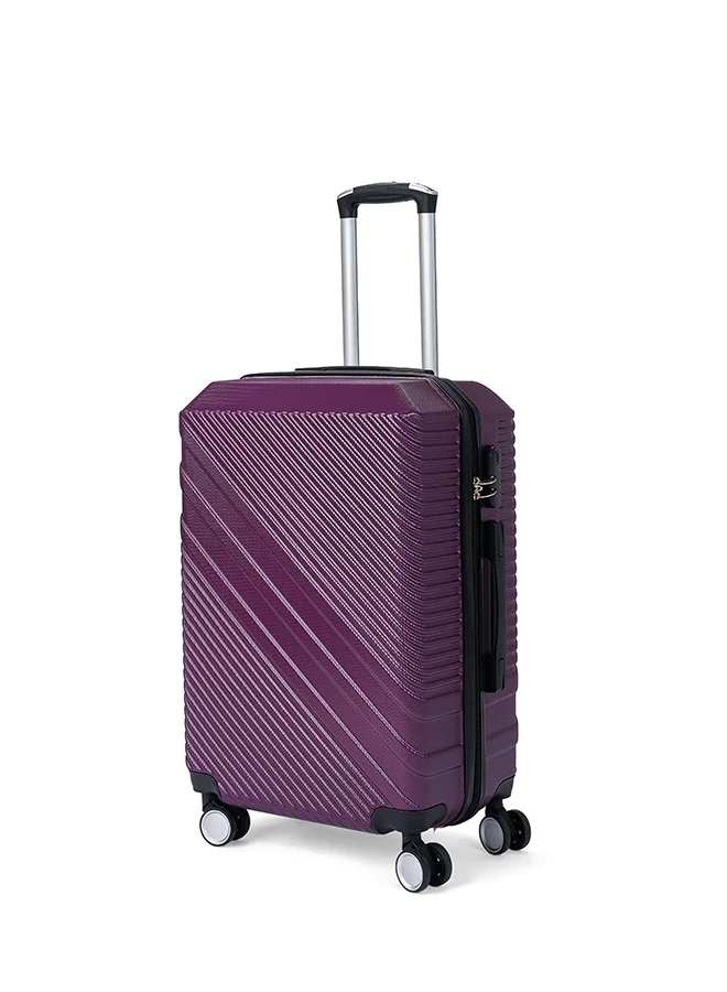 LIMRA A travel bag set consisting of 3 luggage bags maroon/black