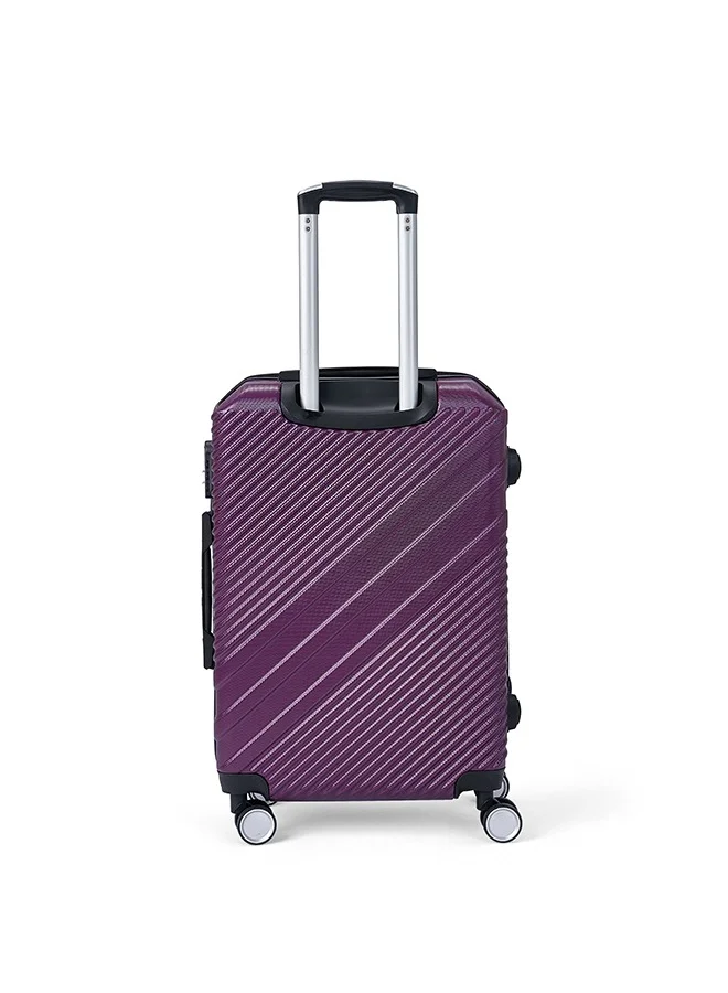LIMRA A travel bag set consisting of 3 luggage bags maroon/black
