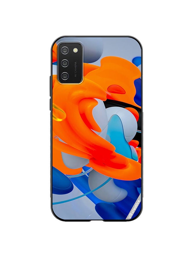 VR CREATIVE Protective Case Cover For Samsung Galaxy A03s Multicolor Design - Image 1