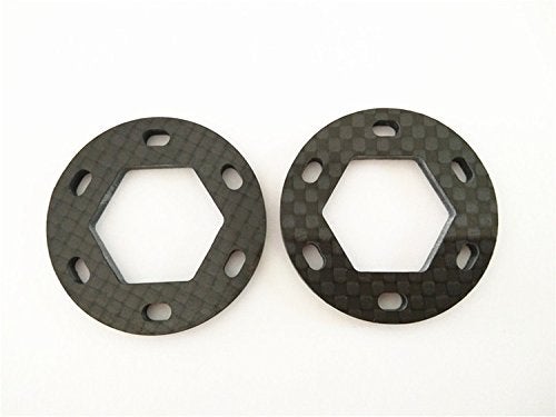 EPTNNASO HPI 1/8 Savage X XL 4.6 5.9 Carbon Fibre Brake Disk 19x35x3mm-1PR SET Black For HPI 87055 Upgrade Part - Image 1