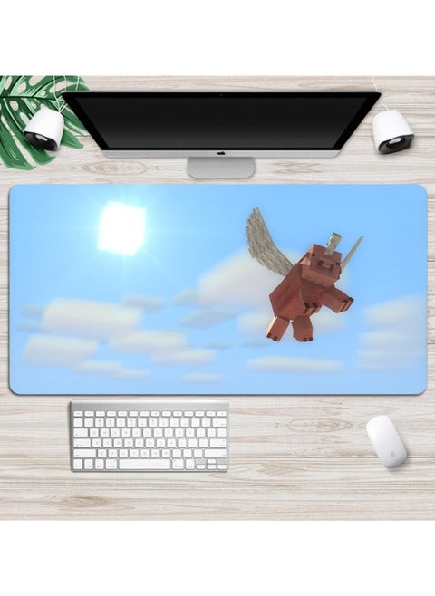 Minecraft Series Pattern Large Size Mouse Pad, 300*800mm