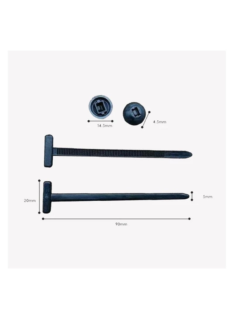 Loquat Nylon Universal Cable Tie Buckle,(20PCS) - Image 5