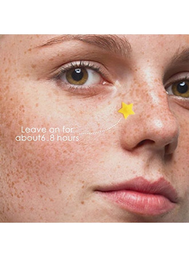 BAGLAK Star Shape Pimple Patch -160 Patches - Yellow & Blue, Hydrocolloid Spot Dots - Blemishes Patch - Pimple Stickers, Patches To Cover Facial Blemishes - Image 5
