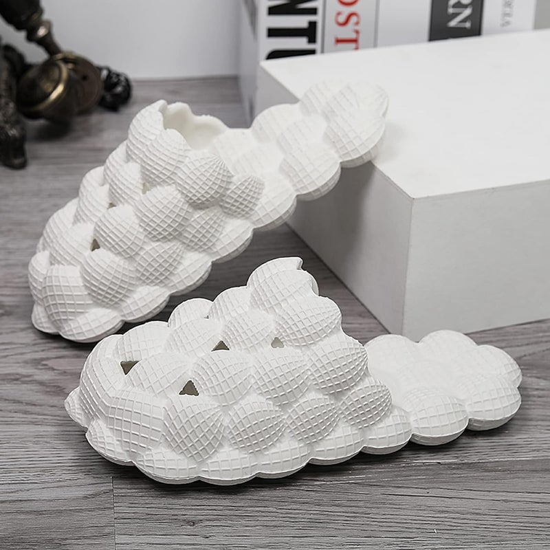 Stardust Bubble Slides Massage Slippers For Women Men Non-Slip Spa Gym Bubble Slippers, Soft Pillow Stress Relief Slide - Image 3