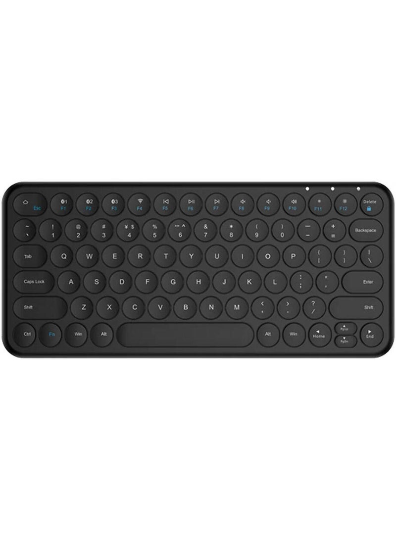 Seeken Type Wireless Keyboard Bluetooth, 250mAh Battery, Black, SKT-P1 - Image 1