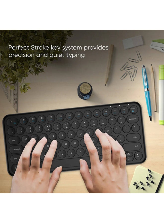 Seeken Type Wireless Keyboard Bluetooth, 250mAh Battery, Black, SKT-P1 - Image 2