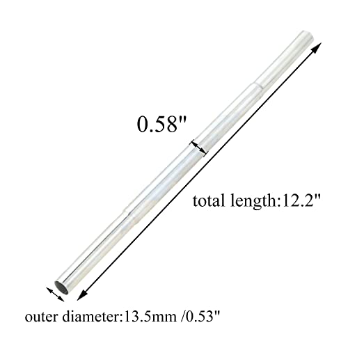 Pro Bamboo Kitchen Golf Club Extension 0.58" Steel Shaft Extender for Iron/Wood Golf Club - Image 3