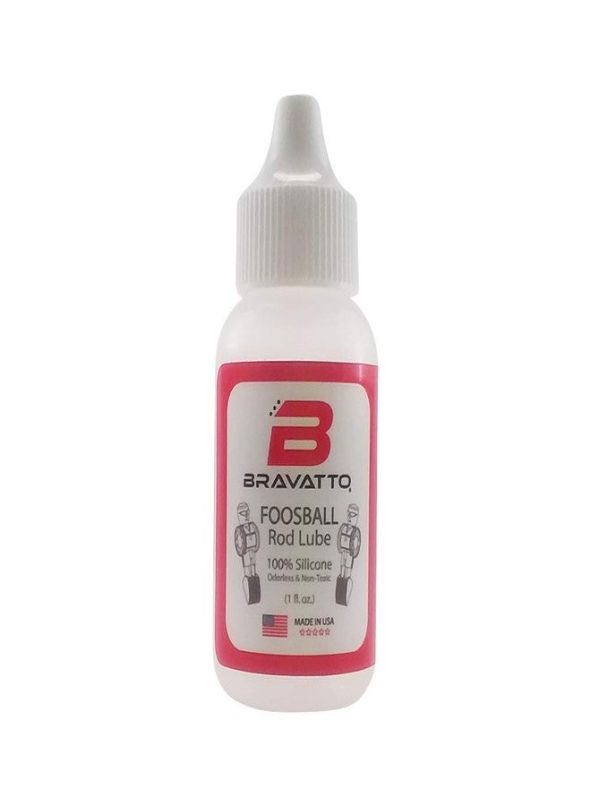 Foosball Silicone Rod Lubricant: Bravatto Professional Quality - Speed up Your Foosball Table Today! 100% Silicone. Made in The USA.
