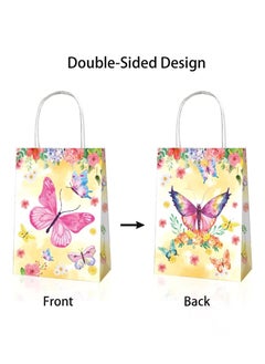ThePartyPopper Butterfly Themed Candy Bags: Perfect for Spring and Kids' Birthday Parties  - Image 4