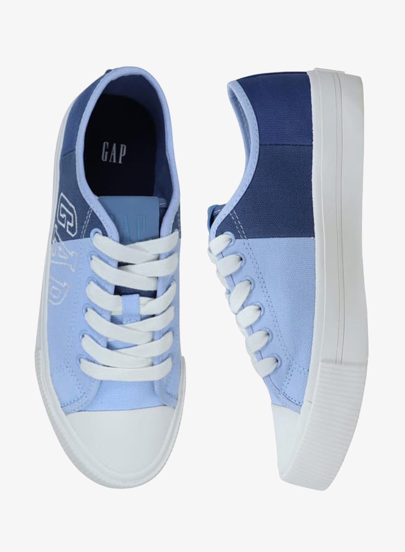 GAP Girls' Colourblock Sneakers with Lace-Up Closure - BALTIMORE - Image 2