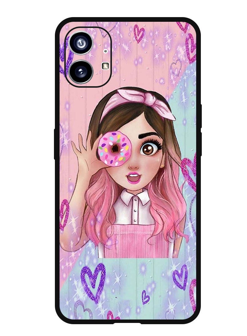 Theodor Protective Case Anti Scratch Shock Proof Bumper Cover For Nothing Phone 1 Donut Love - Image 1