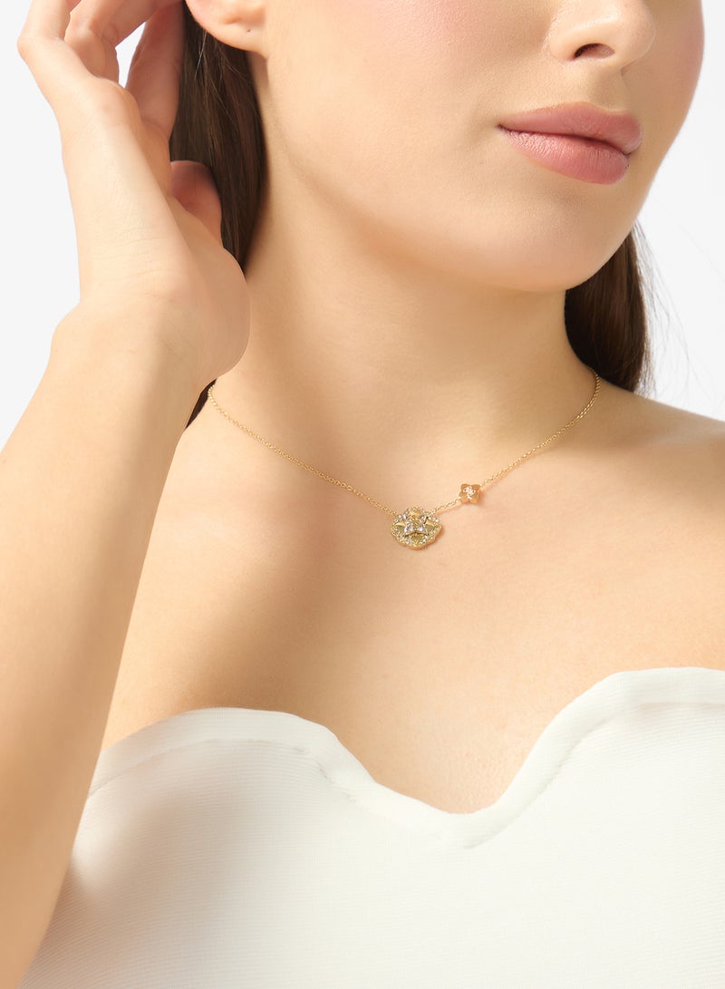 GUESS Wild Flower Logo Necklace - Image 5