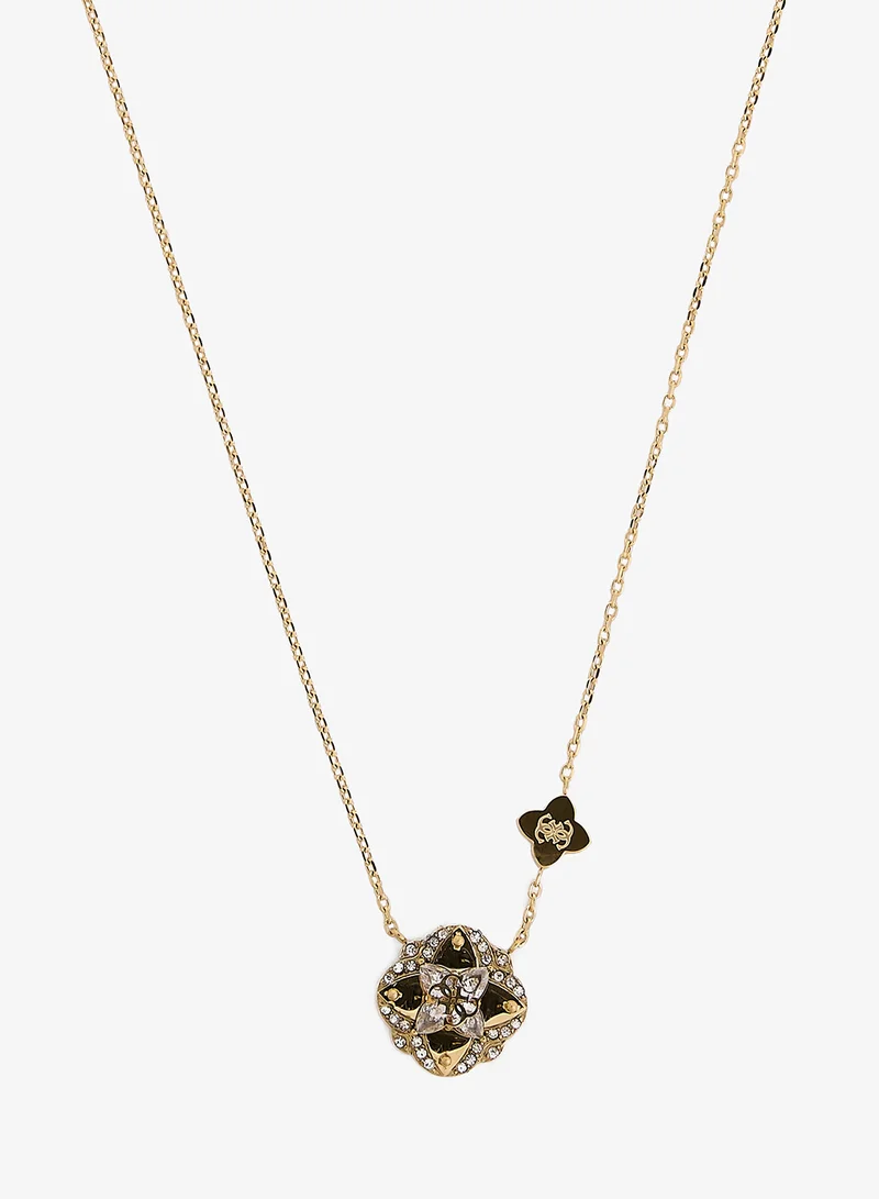 جس قلادة بشعار زهرة برية