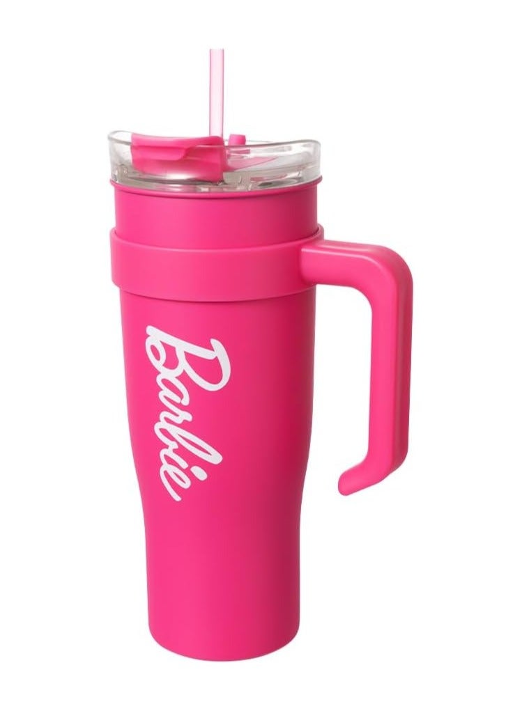 Miniso زجاجة مياه We Bare Bears مع قشة باللون الأصفر - Image 1