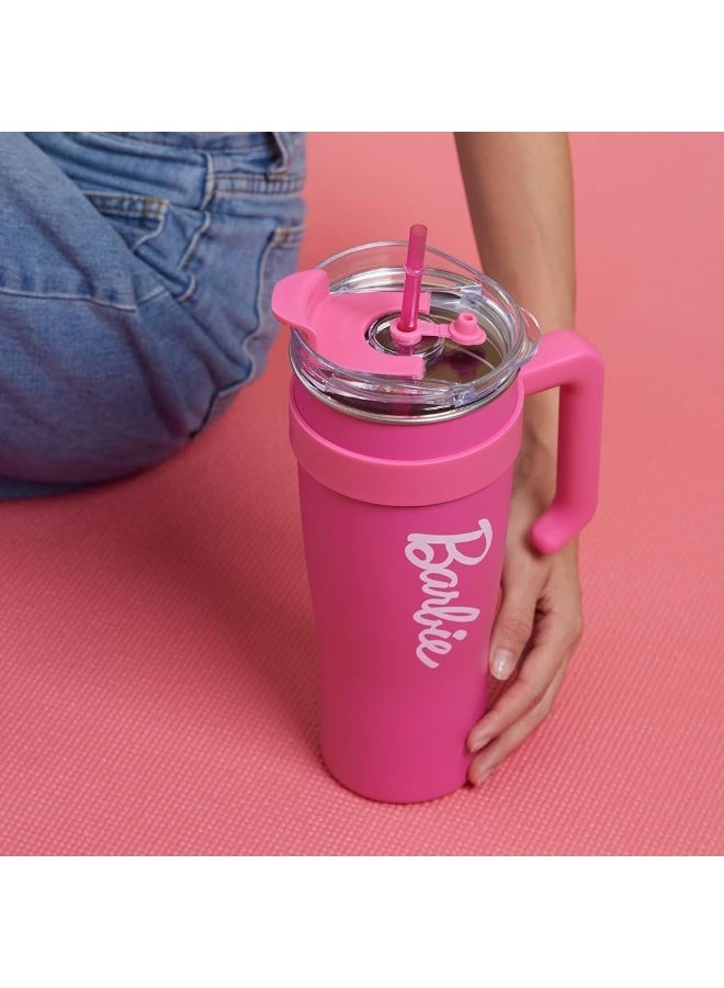 Miniso زجاجة مياه We Bare Bears مع قشة باللون الأصفر - Image 3