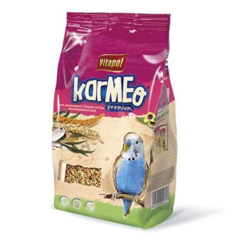 Vitapol Karmeo Premium Budgie Food | Complete Balanced Seed Mix for Budgerigars | Rich in Vitamins & Minerals | Supports Healthy Digestion, Vibrant Feathers & Energy (500 Gram) - Image 2