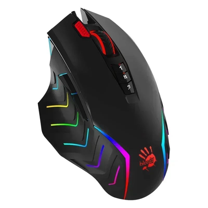 A4Tech Bloody J95s Wired Gaming Mouse with Programmable Fm5k Optical Engine - Image 4