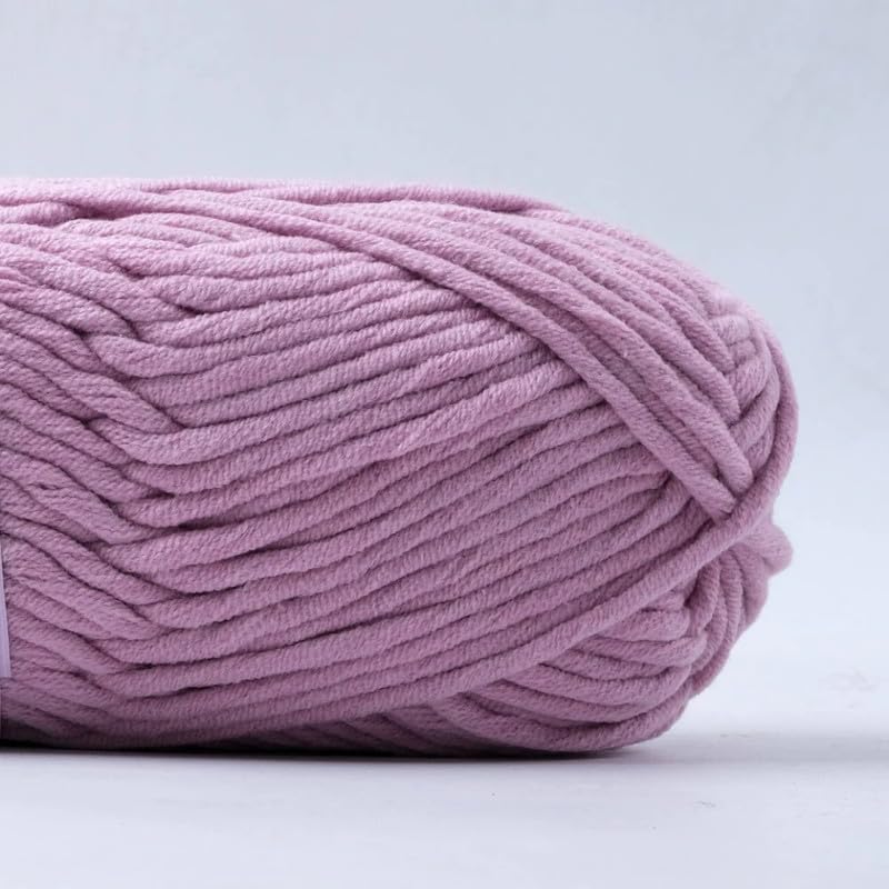 NTGS Vardhman Cotton Plus Hi Fashion Premium 16ply Hand Knitting Yarn Wool I Crochet Hook Needle Thread 500 gm1ball 100 Gram Each Pink Shade no11 - Image 2