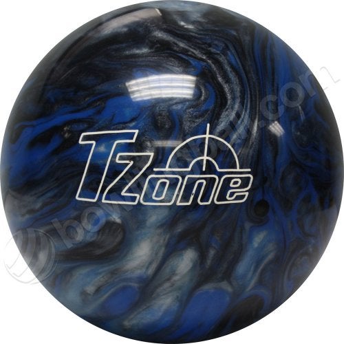 Brunswick TZone Indigo Swirl Bowling Ball (13-Pounds) - Image 1