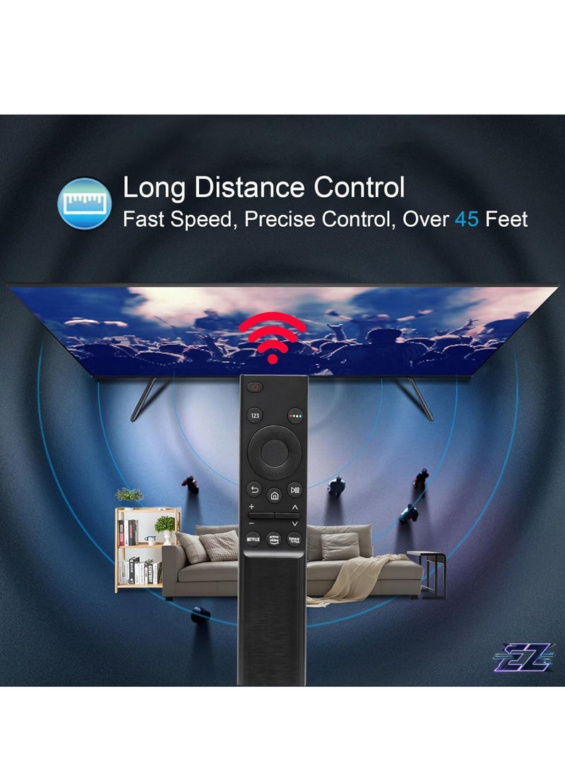 ELTRAZONE Universal Replacement Remote Control for Samsung TV GU55AU7179 GU50AU7199 UE55AU7105 UE65AU7175 GU60AU7179 GU70AU7199U UE60AU7190 UE65AU7 105 UE 70AU7191 05 UE4 3UE3AU7 190 UE50AU7105 with battery - Image 2