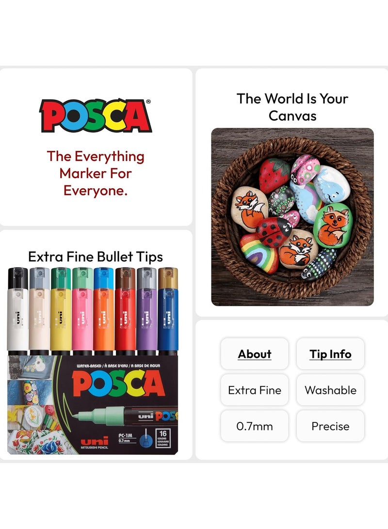 قلم رسم بوسكا PC-1M فائق الدقة 0.7 ملم – 16 لون متنوع، نعومة إضافية للرسم الدقيق، مثالي للفنانين، التلوين، التصميم، والمشاريع الإبداعية - Image 4