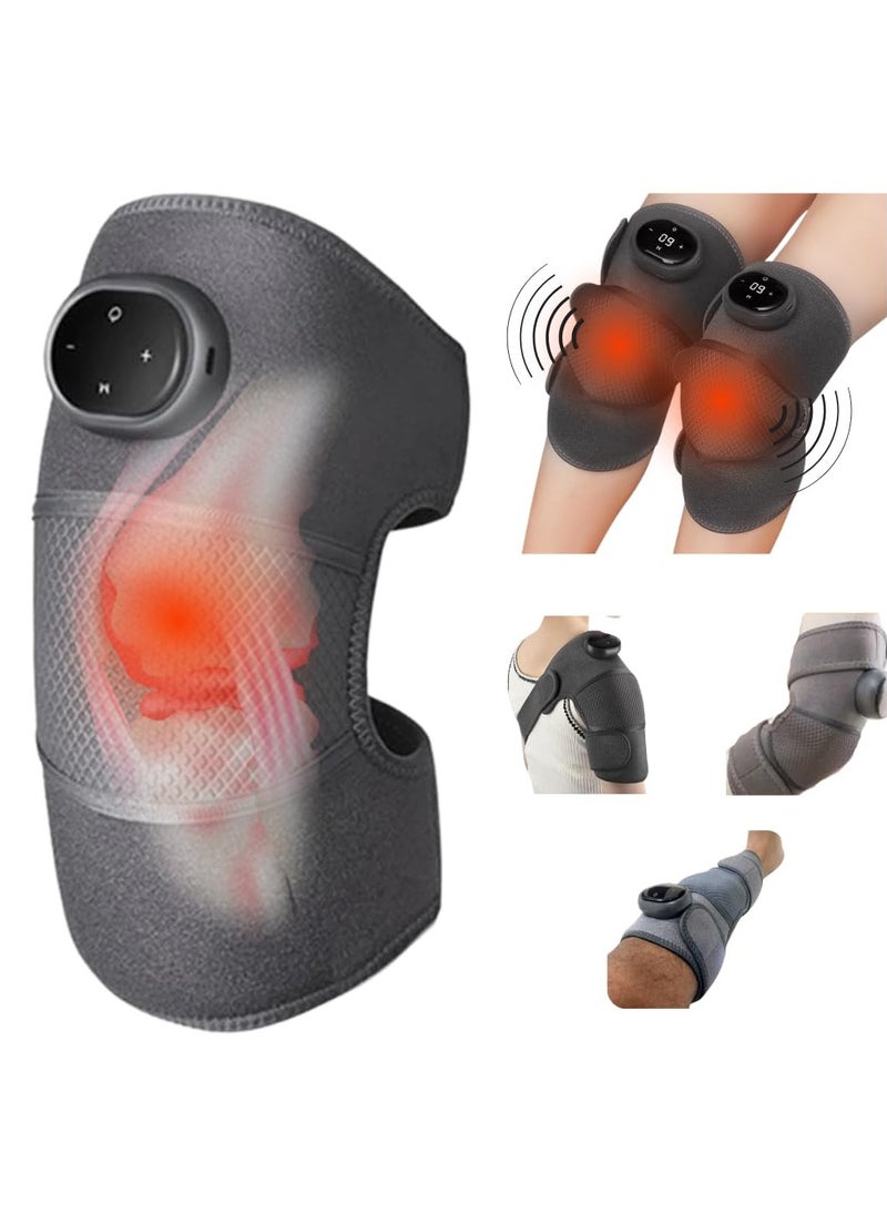 DubaiGallery - Electric Heating Therapy Knee Massager Shoulder Physiotherapy Leg Arthritis Elbow Joint Pain Relief Warm Knee Pad Brace Massage - Image 1