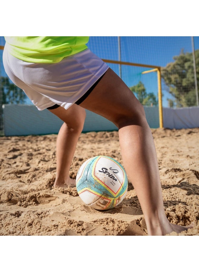 Senda Playa Beach Soccer Ball Size 4-Orange/Yellow - Image 4