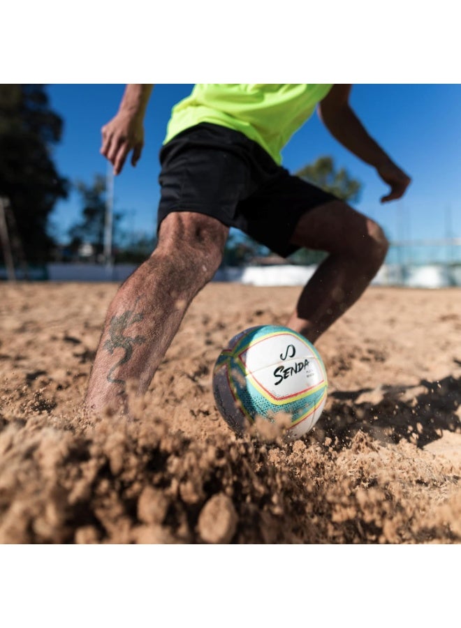 Senda Playa Beach Soccer Ball Size 4-Orange/Yellow - Image 2