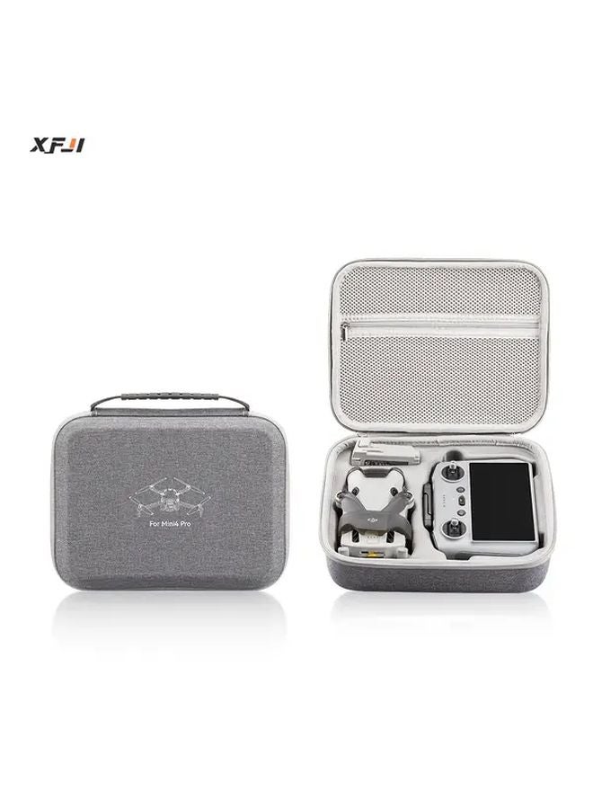 DJI Mini 4 Pro Drone Storage Bag Grey Portable Tote For RC 2 RC N2 - Image 2