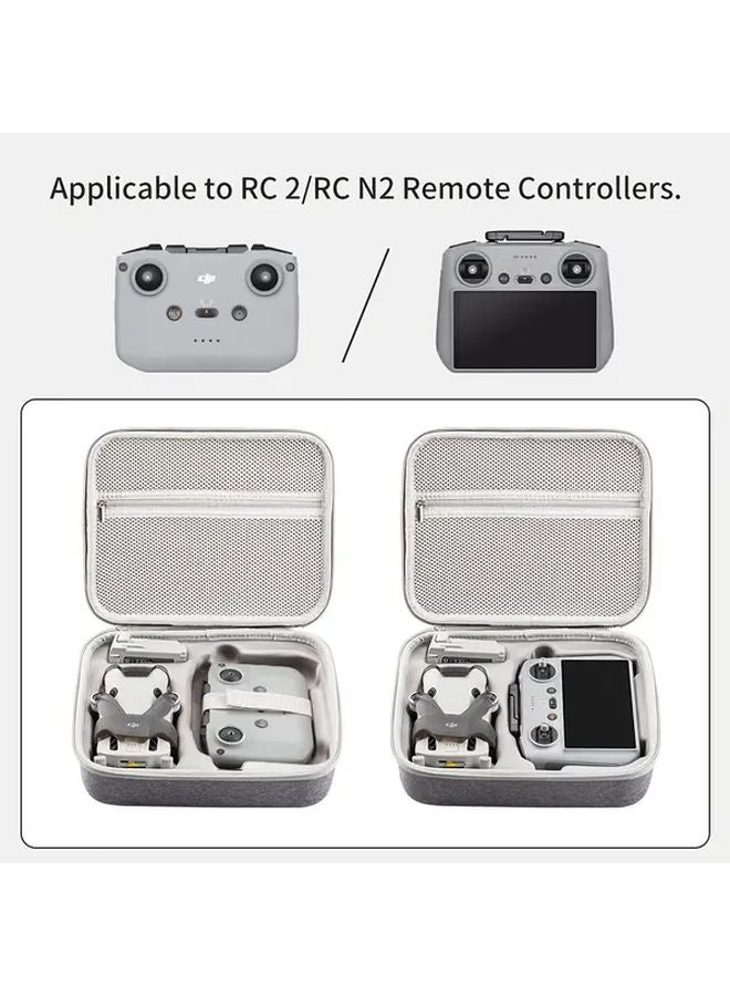 DJI Mini 4 Pro Drone Storage Bag Grey Portable Tote For RC 2 RC N2 - Image 5