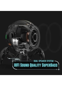 Gravastar Gravastar G1 Mars Pro Bluetooth Speaker Special Edition Shark 14 Metallic Gray  - Image 5