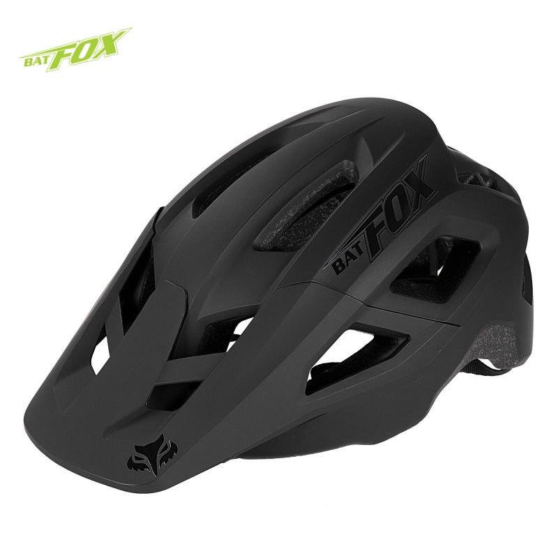 Generic BAT FOX Adult MTB Helmet for Men and Women knight dumb black 