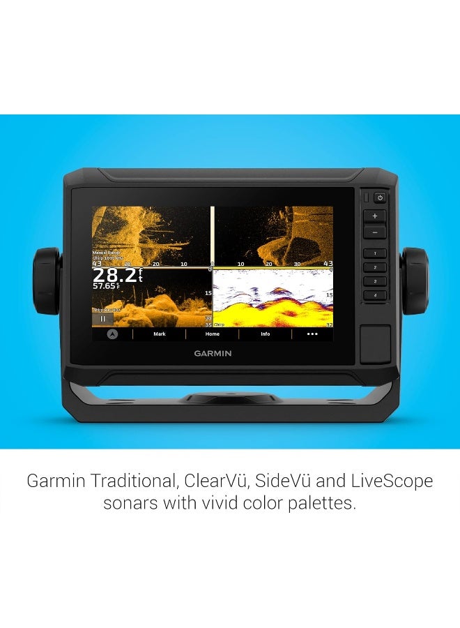 GARMIN EHOMAP UHD2 72sv - WW without Transducer | Bright 6”, 7” or 9” Touchscreen Display | Ultra High Definition Clearvu and Traditional Chirp - Image 3